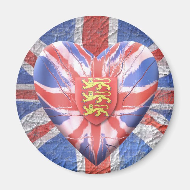 Three Lions Magnet (Front)