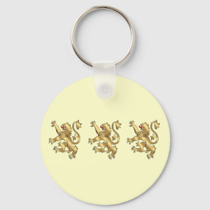 Three Lions of England English pride gifts Keychain
