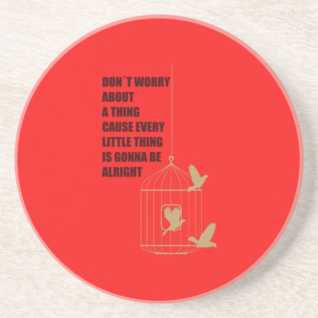 Three Little Birds Coaster (Front)