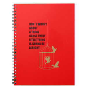 Three Little Birds Notebook