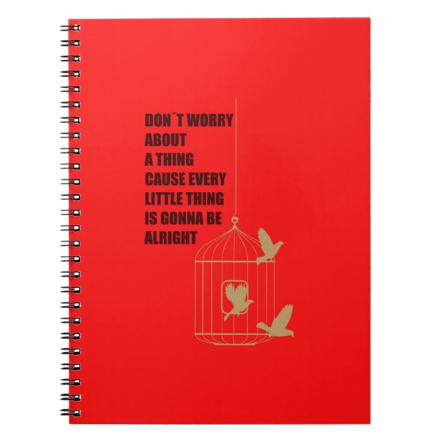 Three Little Birds Notebook (Front)