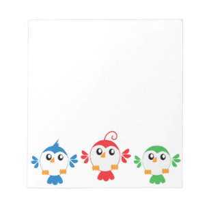 Three Little Birds Notepad