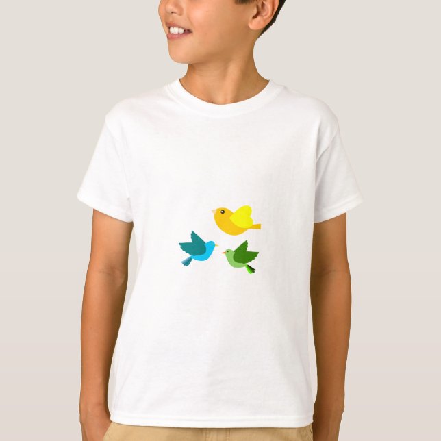 Three Little Birds T-Shirt (Front)