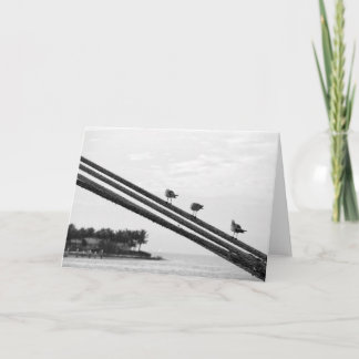 Three Little Birds ~ Vacation Thank You Card