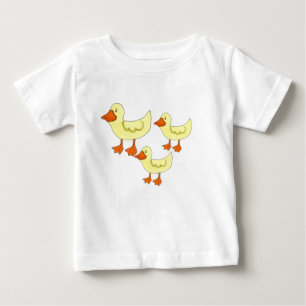 Three Little Ducks Baby T-Shirt