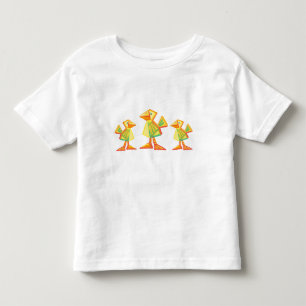 Three little ducks toddler t-shirt