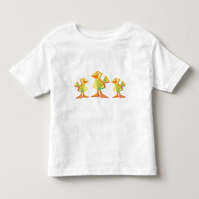 Three little ducks toddler t-shirt (Front)