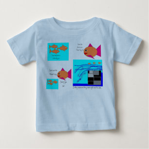 Three Little Fishes Baby T-Shirt