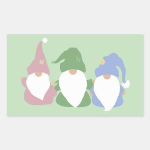 Three Little Gnomes Sticker
