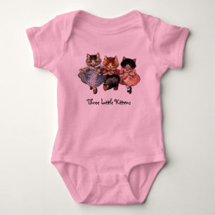 Three Little Kittens Baby Bodysuit