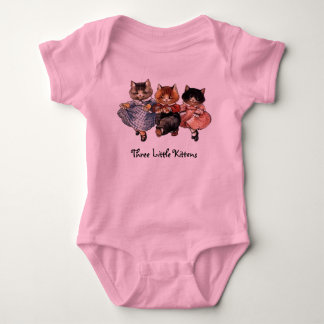 Three Little Kittens Baby Bodysuit