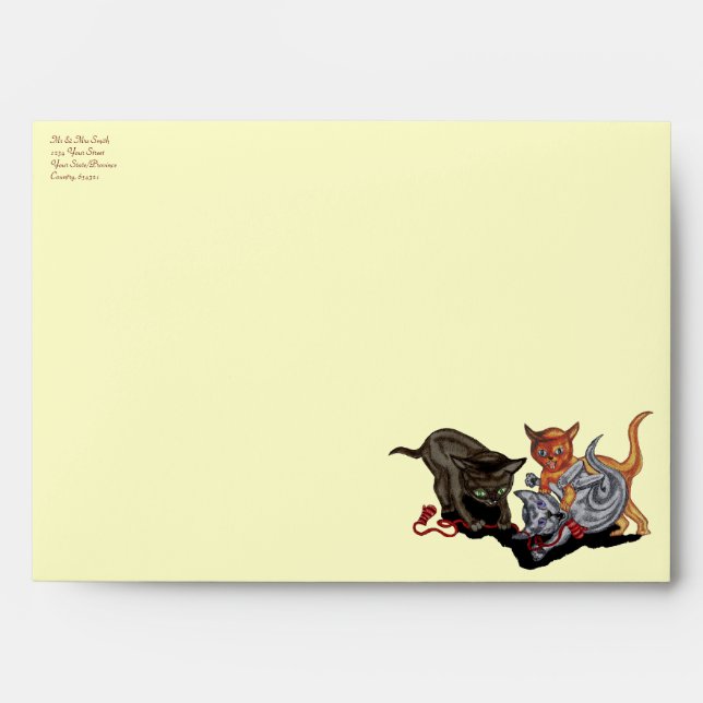 Three Little Kittens Envelopes (Front)