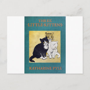 Three Little Kittens Postcard