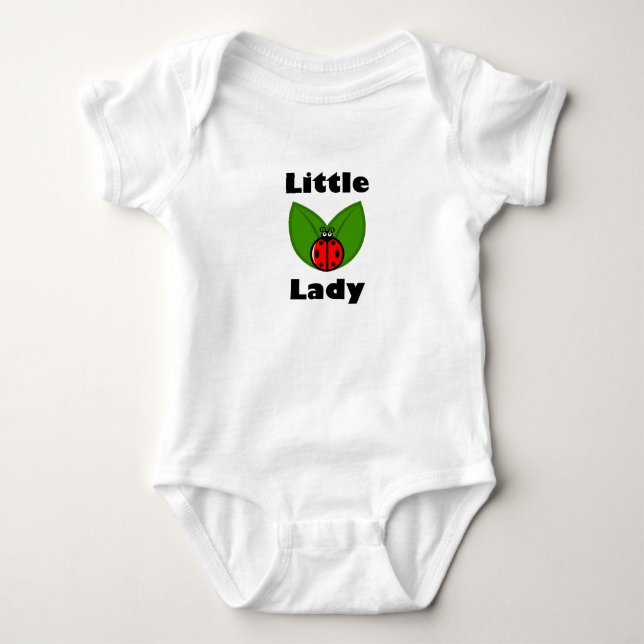 Three Little Ladybugs - Baby Jersey Bodysuit (Front)