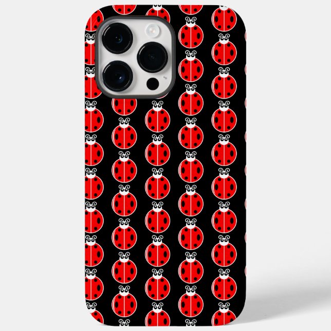Three Little Ladybugs - Case-Mate Barely There App iPhone Case (Back)