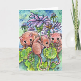 Three Little Mice Card