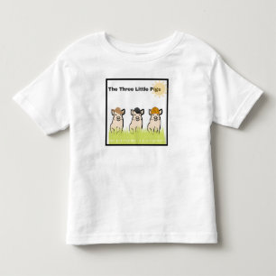 Three Little Pigs Toddler T-shirt