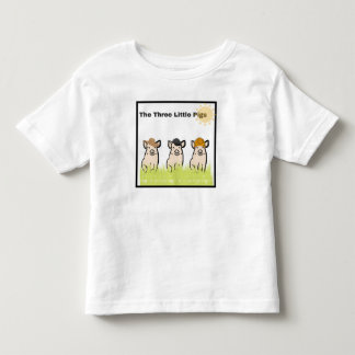 Three Little Pigs Toddler T-shirt
