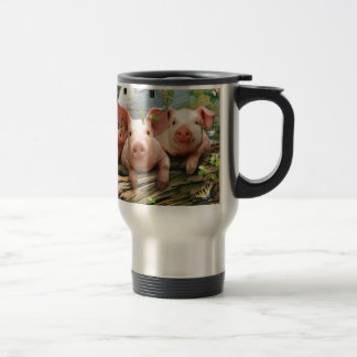 Three Little Pigs Travel Mug