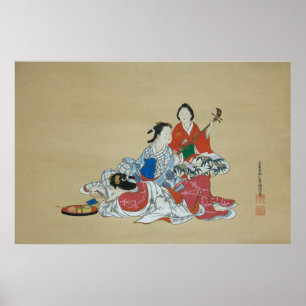 Three lovely Japanese women Poster