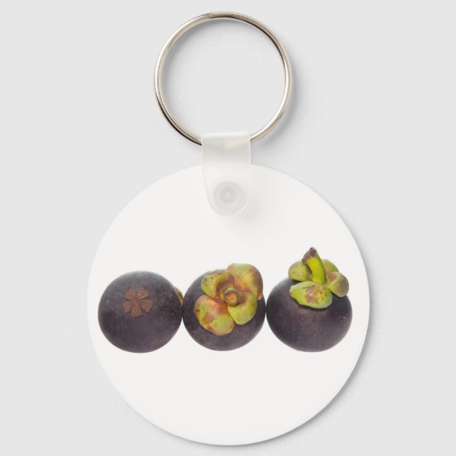 Three Mangosteen Keychain (Front)
