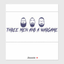 Three Men Decal