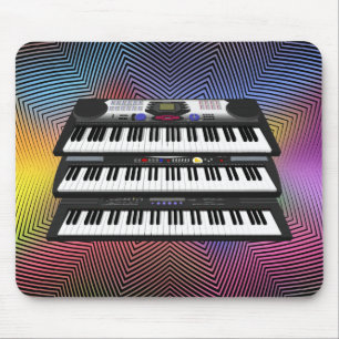 Three Modern Keyboards: Synthesizers: Mousepad