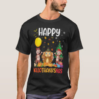 Three Monkey Dabbing Dancing Together Happy Hallot