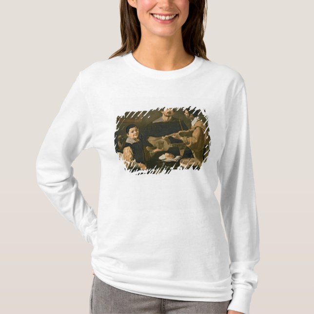 Three Musicians, 1618 T-Shirt (Front)