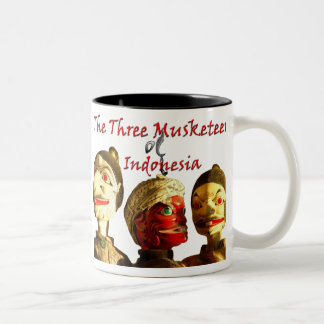 Three Musketeers Indonesia Two-Tone Coffee Mug