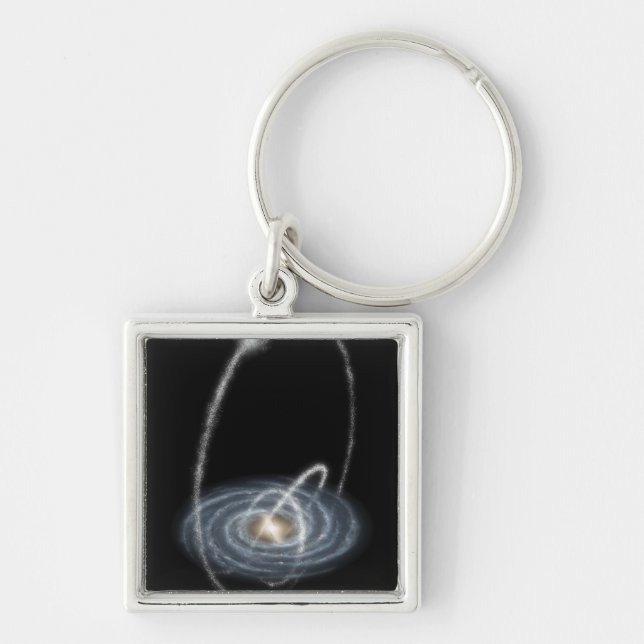 Three newly-discovered streams keychain (Front)