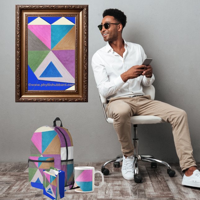 Three Notebook (Get the full "Three" collection at  https://bit.ly/SmartArtZazzle. )