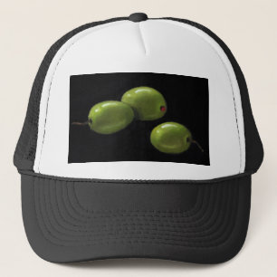 Three Olives in Oil Pastel Trucker Hat