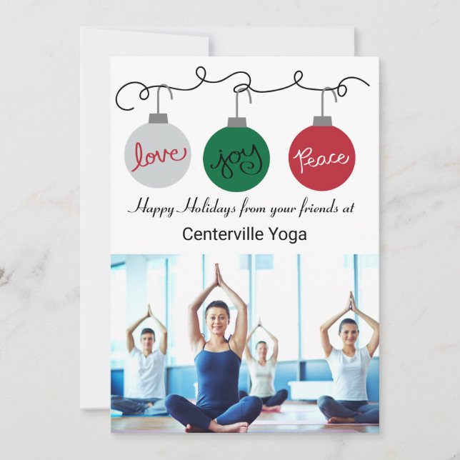Three Ornaments - Company Card (Front)