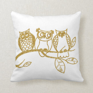 Gold Glitter Pillows - Gold Glitter Throw Pillows Zazzle