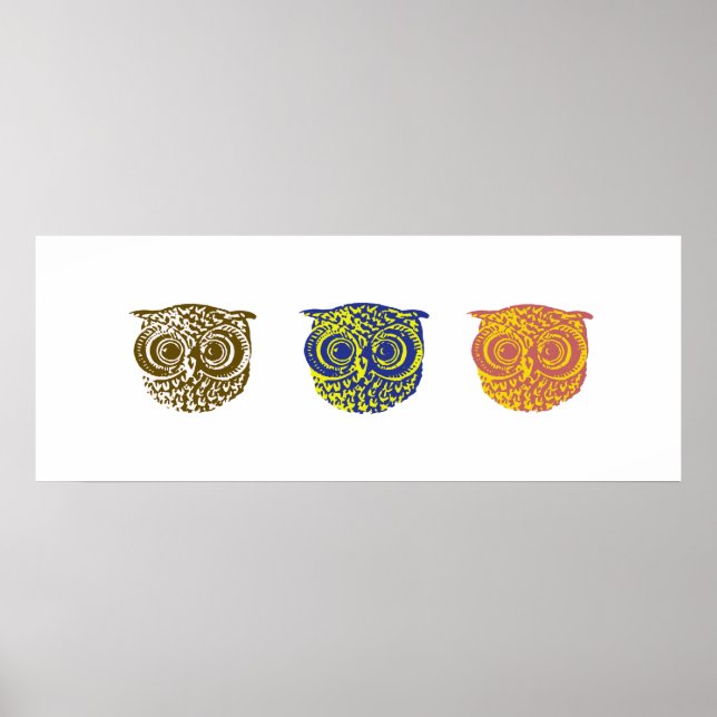 Three owls poster (Front)