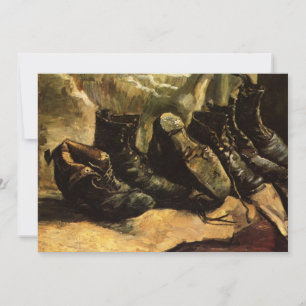 Three Pairs of Shoes by Vincent van Gogh