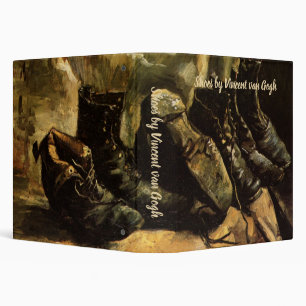 Three Pairs of Shoes by Vincent van Gogh Binder
