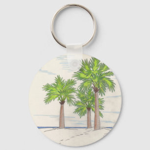 THREE PALMS keychain