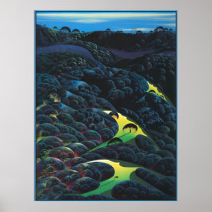 Three Pastures on a Hillside - 1999; United States Poster