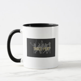 Three-Peat lefty mug