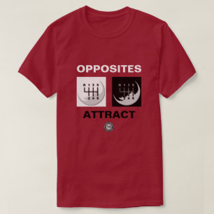 THREE PEDAL NATION - OPPOSITES T-Shirt