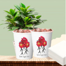 Three peonies