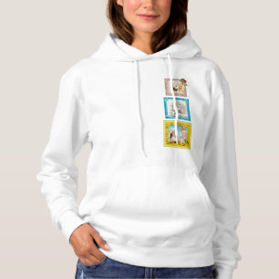 Three Photo Collage Hoodie
