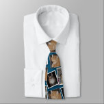 Three Photo Pet Photography Pattern Tie<br><div class="desc">Three photo pet or family photo collage tie. Great for father's day,  grandparents day,  or christmas! Add any photos you want.</div>