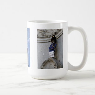 Three photos of Brussels Coffee Mug