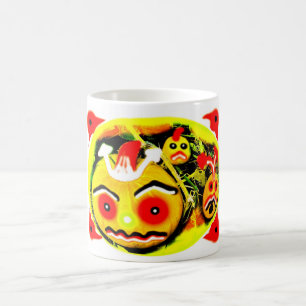 Three pumpkins coffee mug