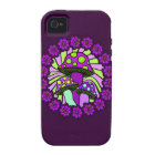Three Purple Mushrooms Phone Case