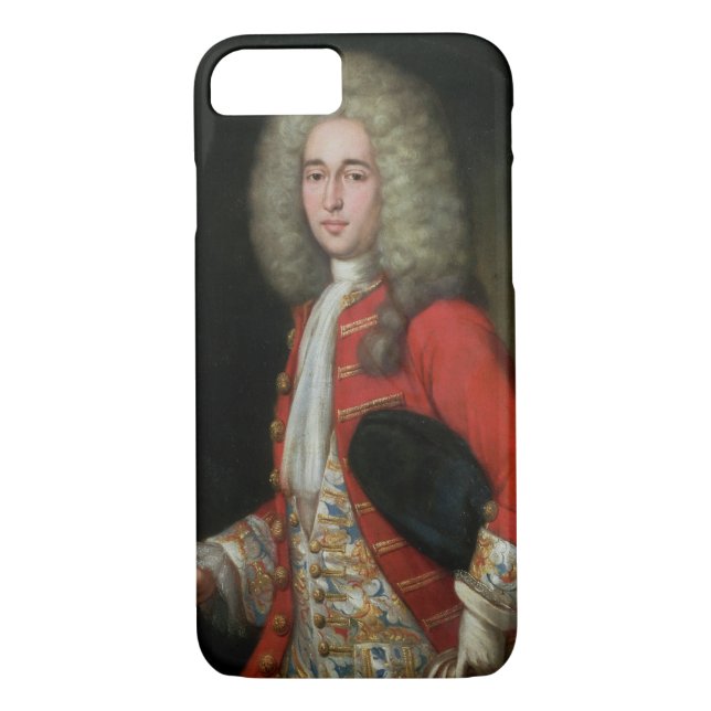 Three-Quarter Length Portrait of a Gentleman Weari Case-Mate iPhone Case (Back)