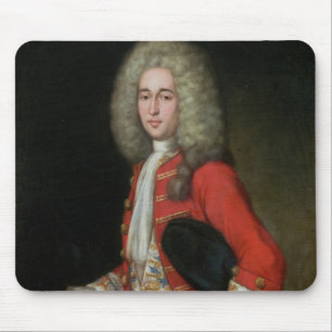 Three-Quarter Length Portrait of a Gentleman Weari Mouse Pad